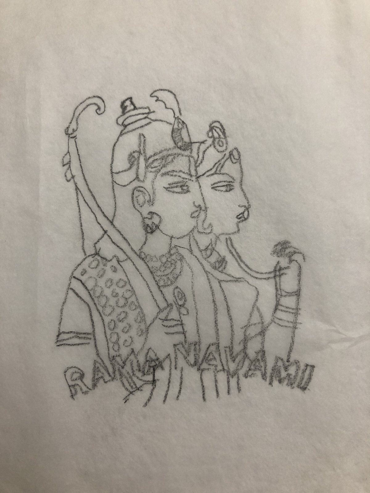 Shri Ram Navami Festival Bow and Arrows Watercolour Card Design Stock  Illustration - Illustration of celebration, holy: 244524371